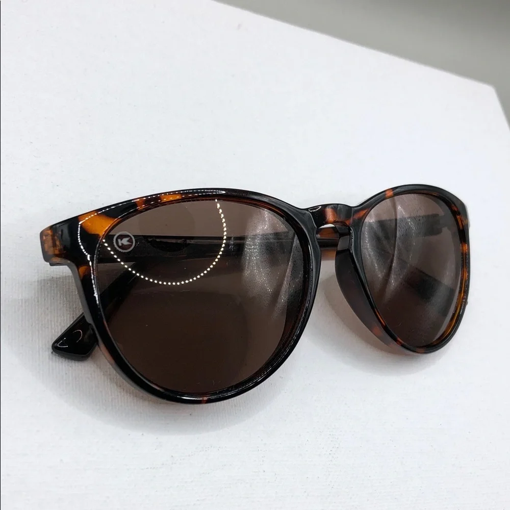 Knockaround Mai Tais Glossy Tortoise Shell / Amber  Polarized Sunglasses UNISEX